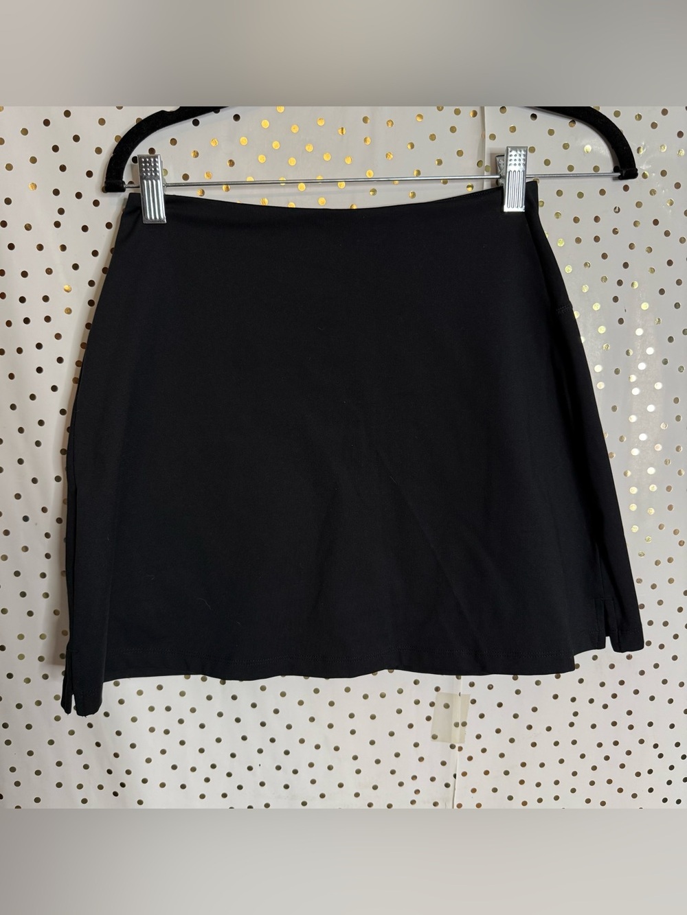 Girlfriend Collective Classic Black A-Line Skirt - Women